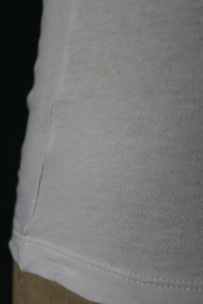 Vintage 1970s British F1 t shirt - 1980s Silverstone ringer tee - Formula one memorabilia - 33" chest