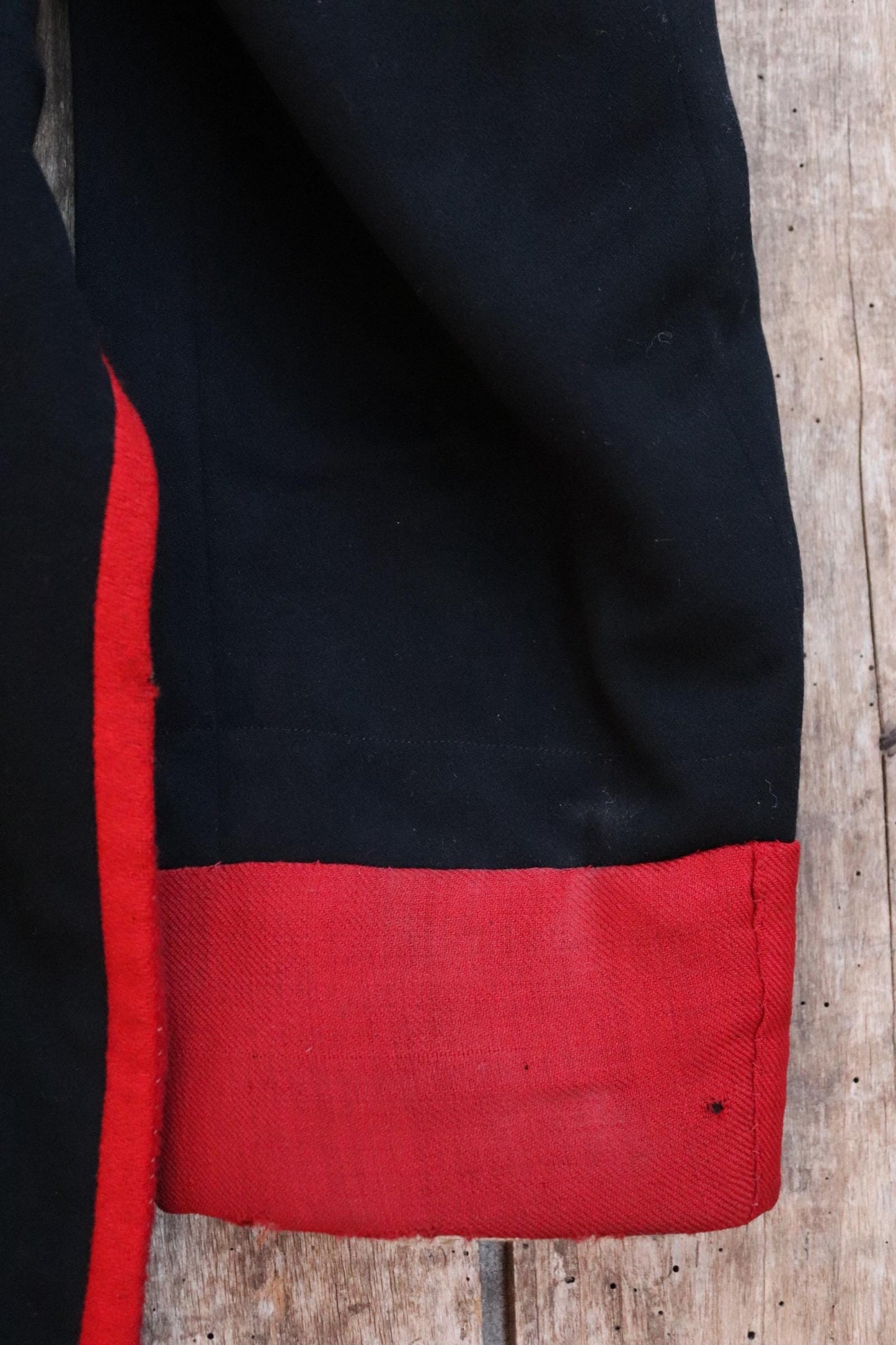 Vintage 1920s French theatre costume - antique opera jacket - military dragoon tail coat - 36” chest