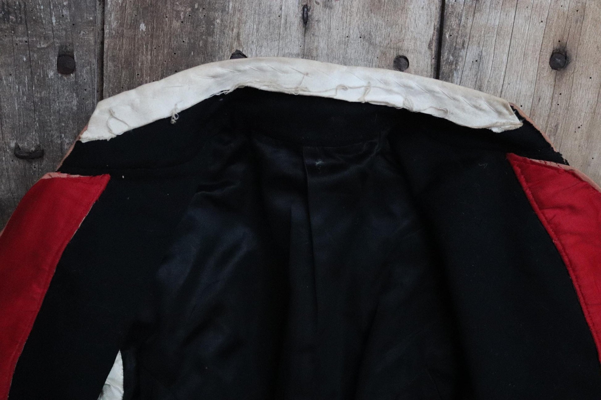 Vintage 1920s French theatre costume - antique opera jacket - military dragoon tail coat - 36” chest