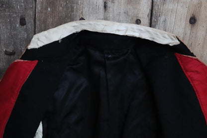 Vintage 1920s French theatre costume - antique opera jacket - military dragoon tail coat - 36” chest