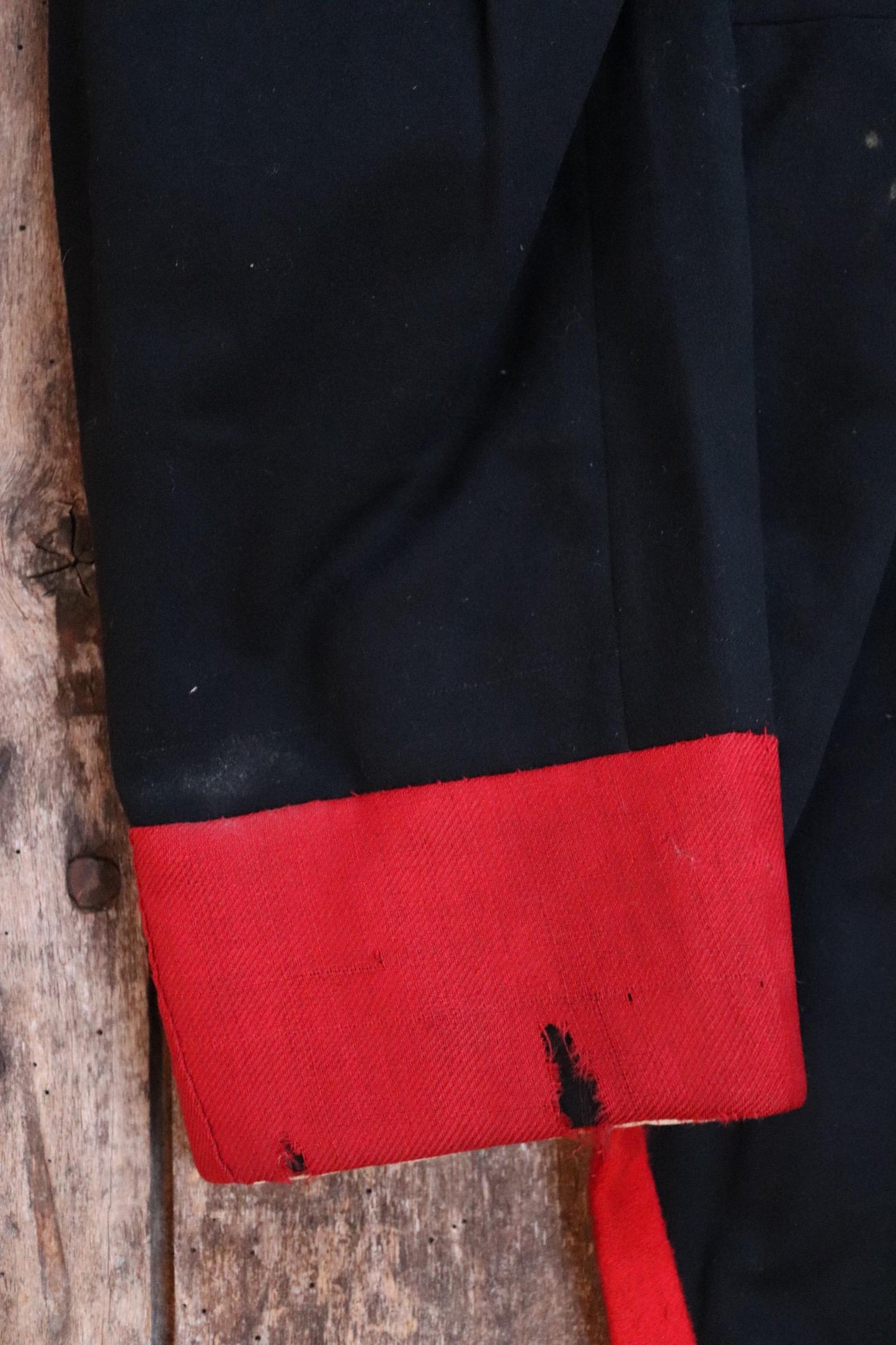 Vintage 1920s French theatre costume - antique opera jacket - military dragoon tail coat - 36” chest