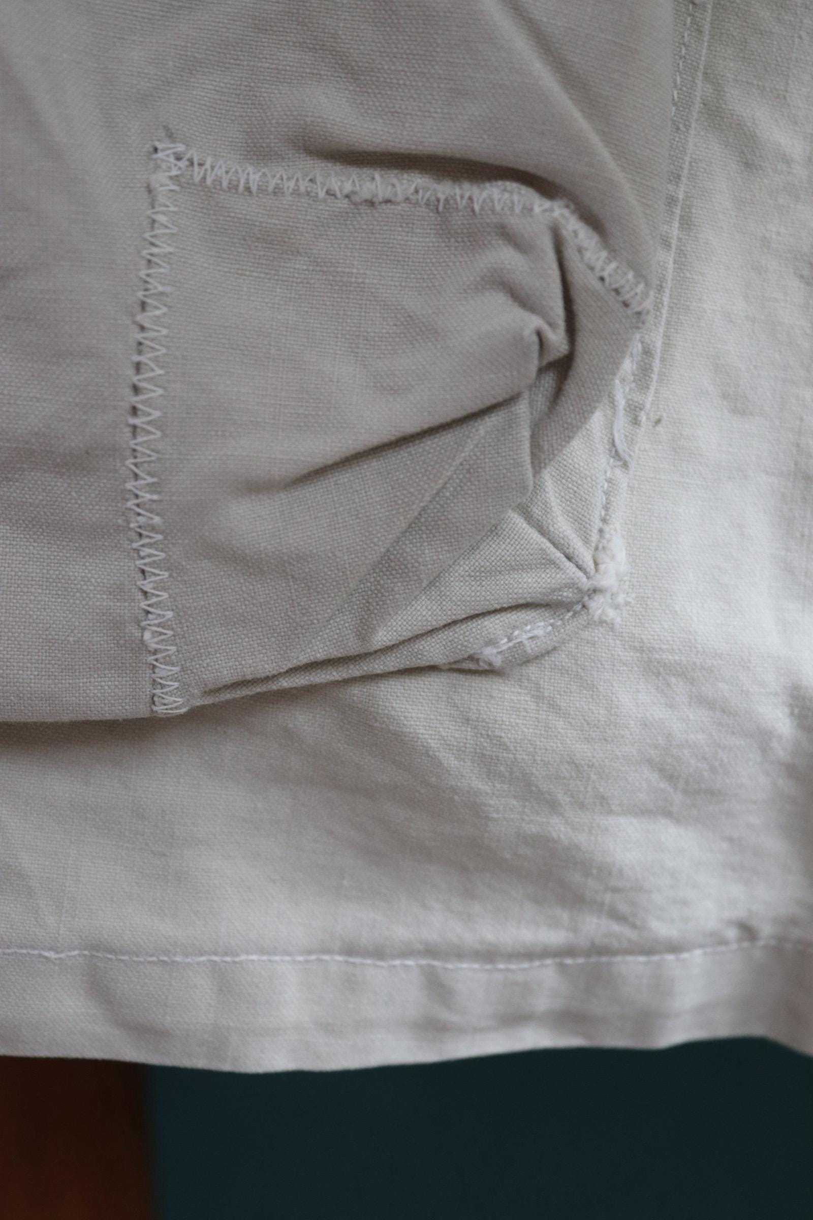 Vintage 1960s Swedish snow blouse smock - snoblus - military anorak - 56” chest