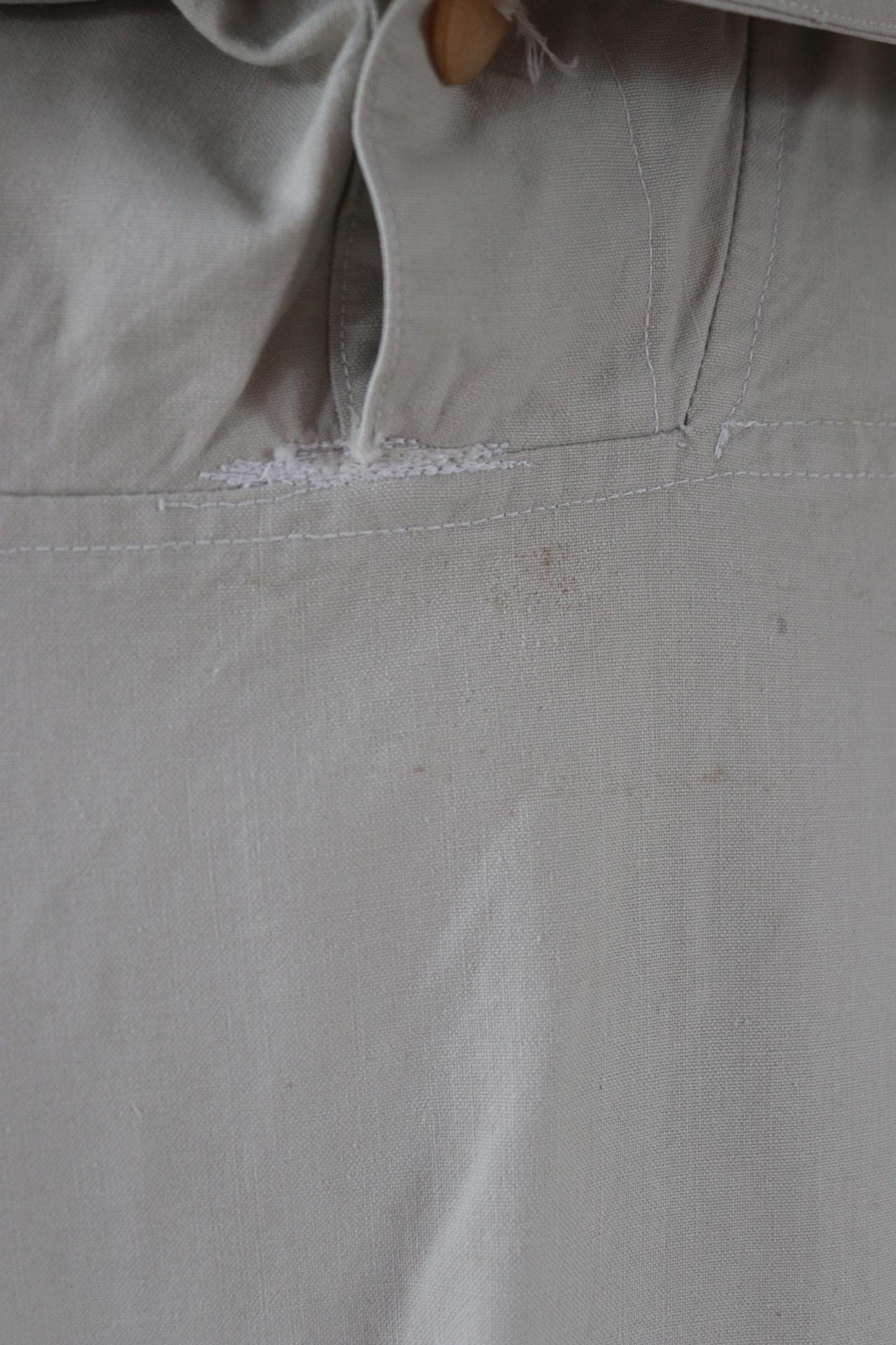 Vintage 1960s Swedish snow blouse smock - snoblus - military anorak - 56” chest