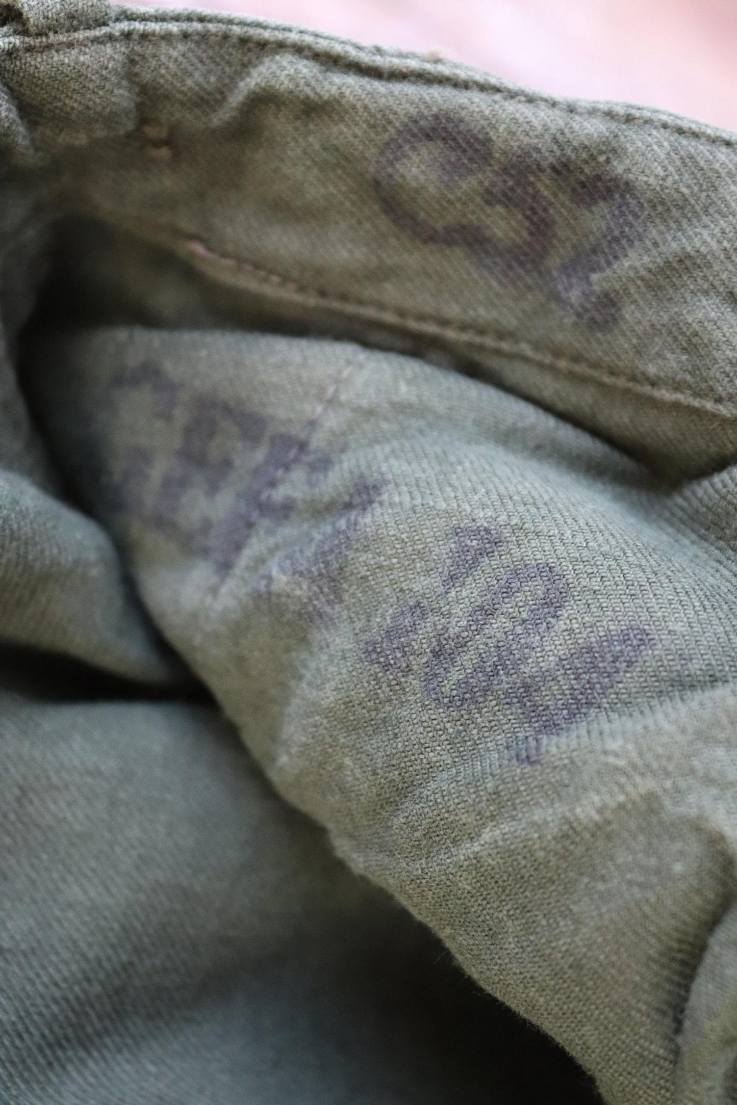 Vintage 1940s Swedish workwear trousers - WW2 utility chore pants - buckle back - 31” x 29”