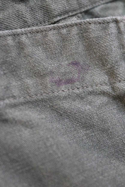 Vintage 1940s Swedish workwear trousers - WW2 utility chore pants - buckle back - 31” x 29”