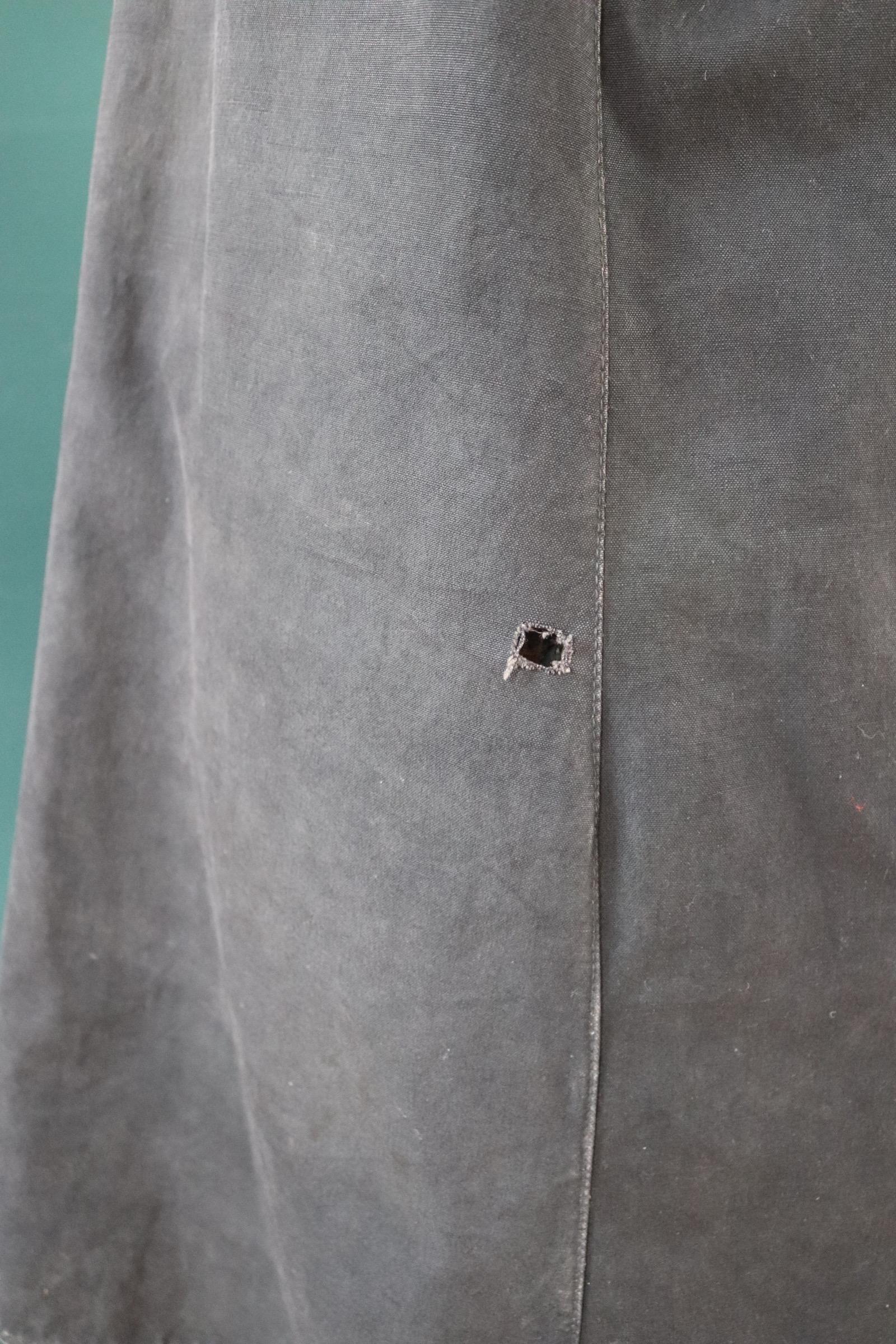 Vintage 1950s firefighter coat - lobster clasp - fireman’s jacket - 52” chest