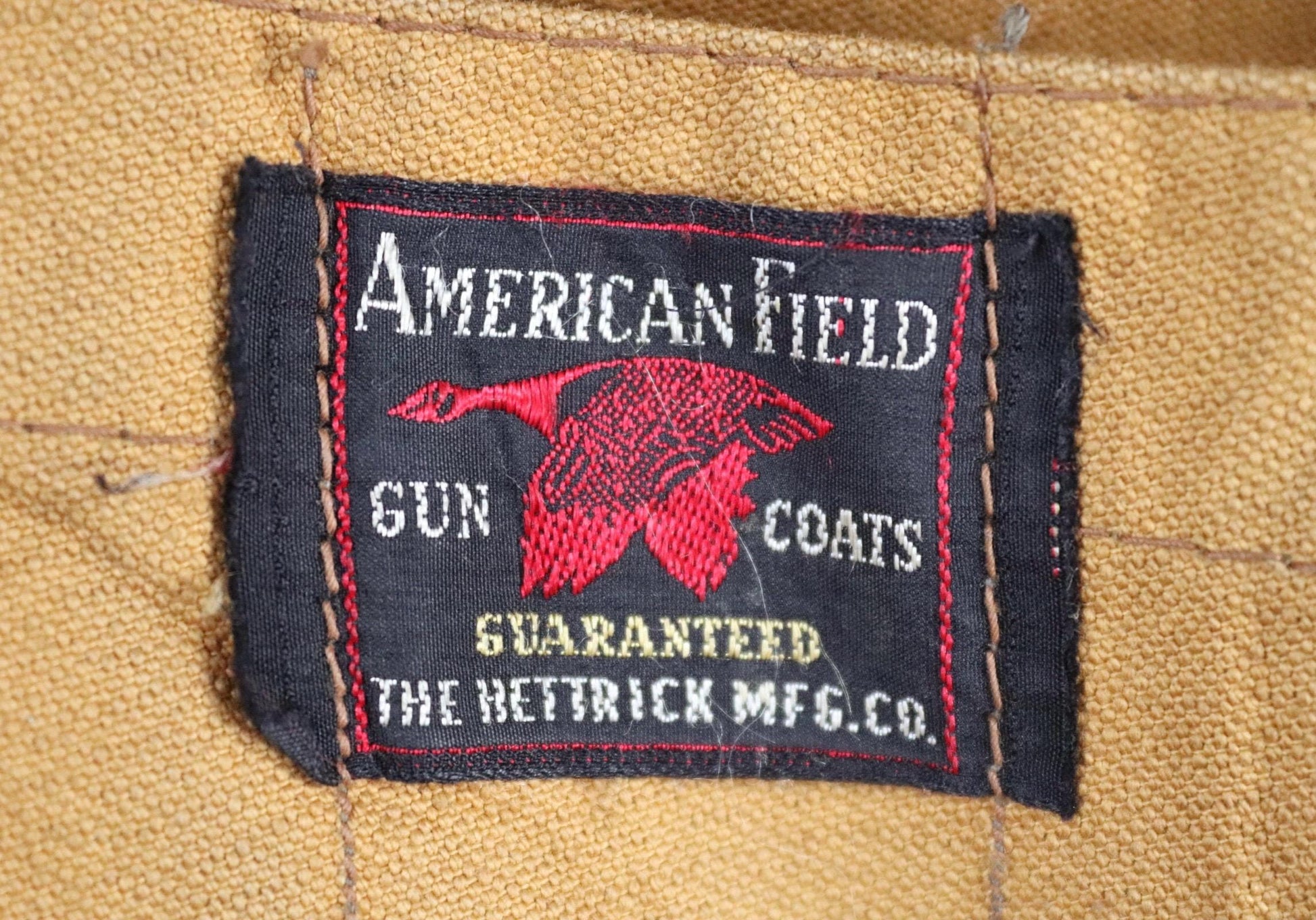 Vintage 1950s canvas hunting jacket - American workwear - chore coat - 50" chest