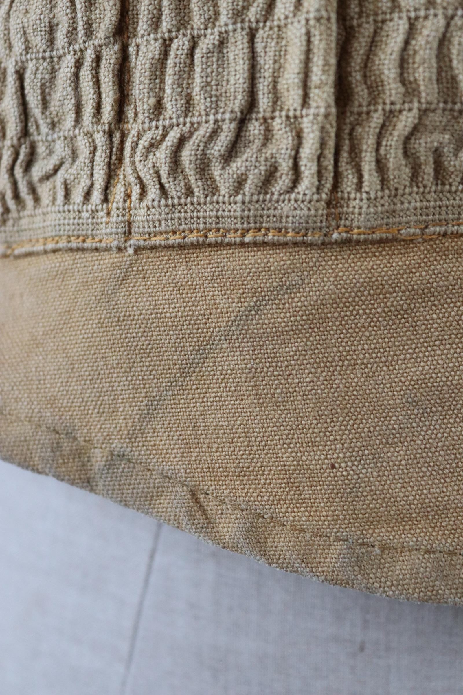 Vintage duck cotton workwear vest - utility waistcoat - 41” chest