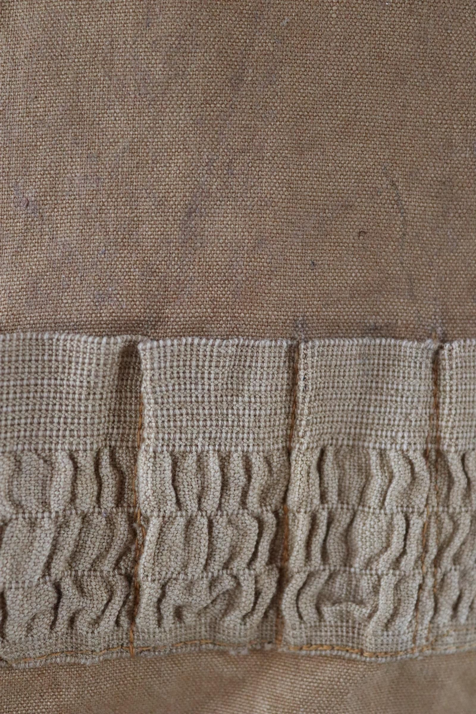 Vintage duck cotton workwear vest - utility waistcoat - 41” chest