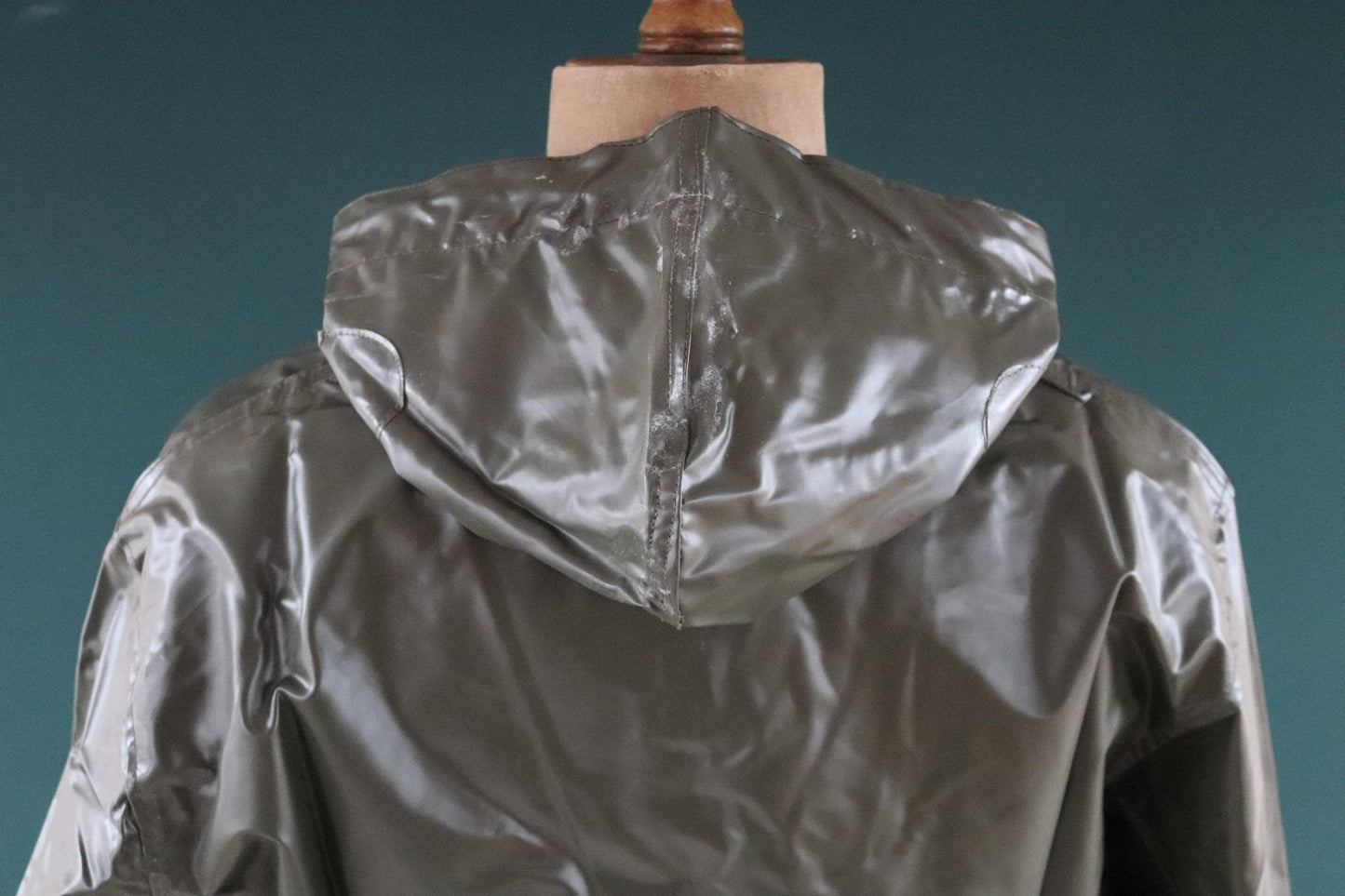 Vintage 1980s Italian Navy smock - deck jacket - foul weather anorak - 48" Chest