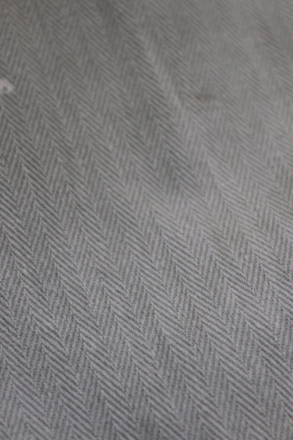 Vintage 1960s French workwear overalls - HBT cotton twill dungarees - 32” x 29”