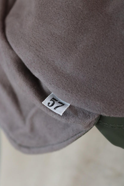 Vintage 1960s PVC sou’wester - waterproof bucket hat - fisherman workwear - rainwear - Swedish military