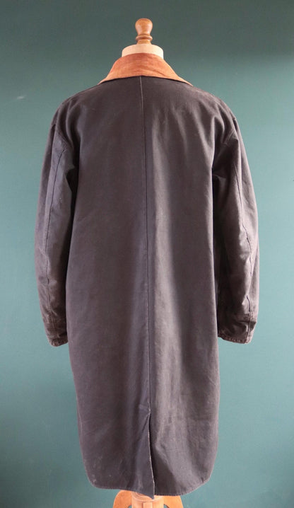 Vintage 1950s firefighter coat - lobster clasp - fireman’s jacket - 52” chest