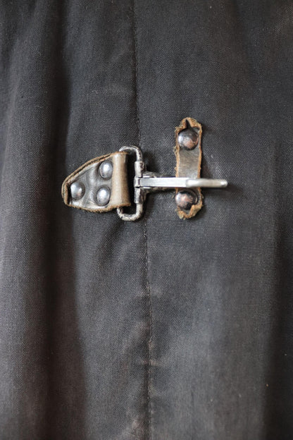 Vintage 1950s firefighter coat - lobster clasp - fireman’s jacket - 52” chest