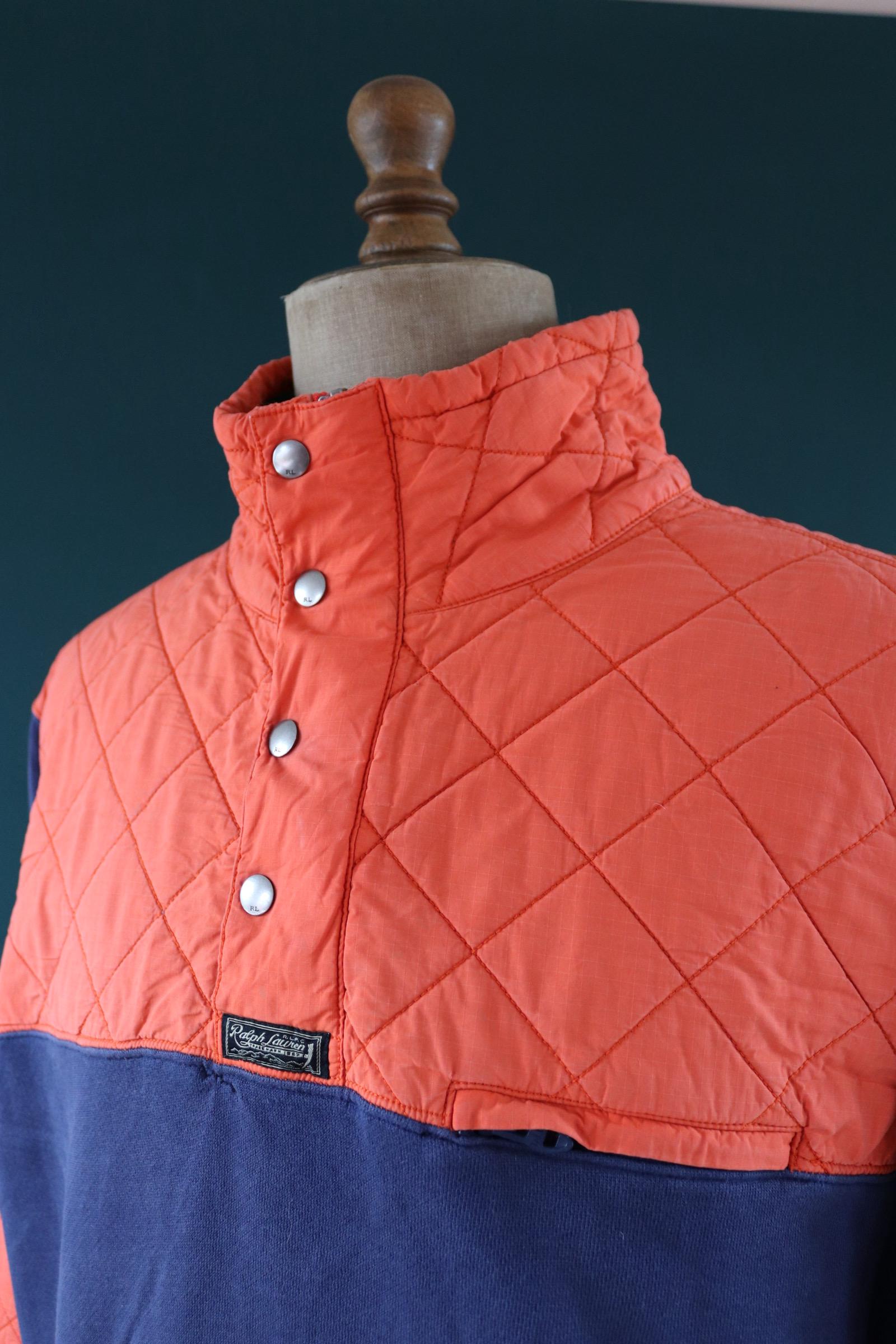 Vintage 1990s Polo Ralph Lauren expedition shirt - gorpcore fashion - mountaineering sweatshirt - 55” chest