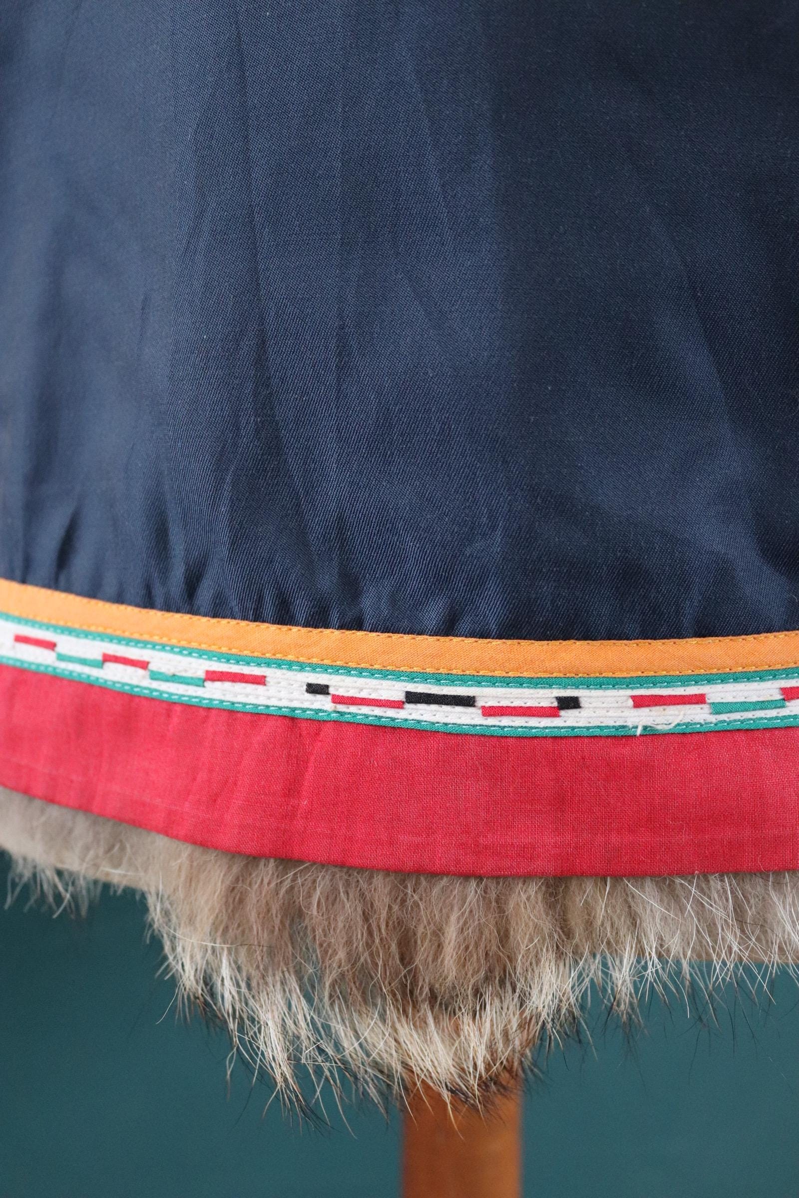 Vintage Indigenous Arctic style anorak - traditional parka - 40" chest