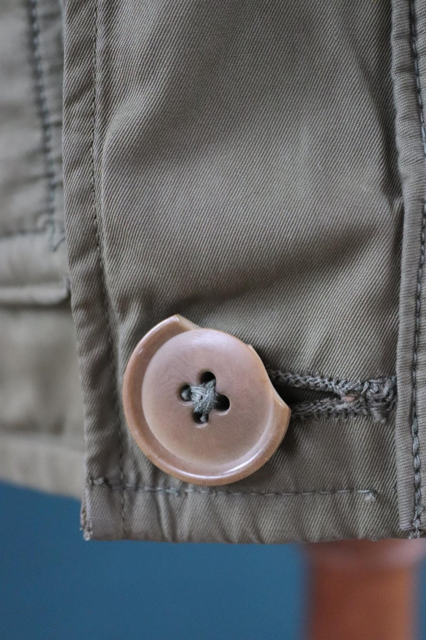 Vintage 1950s British army middle parka - 1st pattern military jacket - extreme cold weather - 42” chest