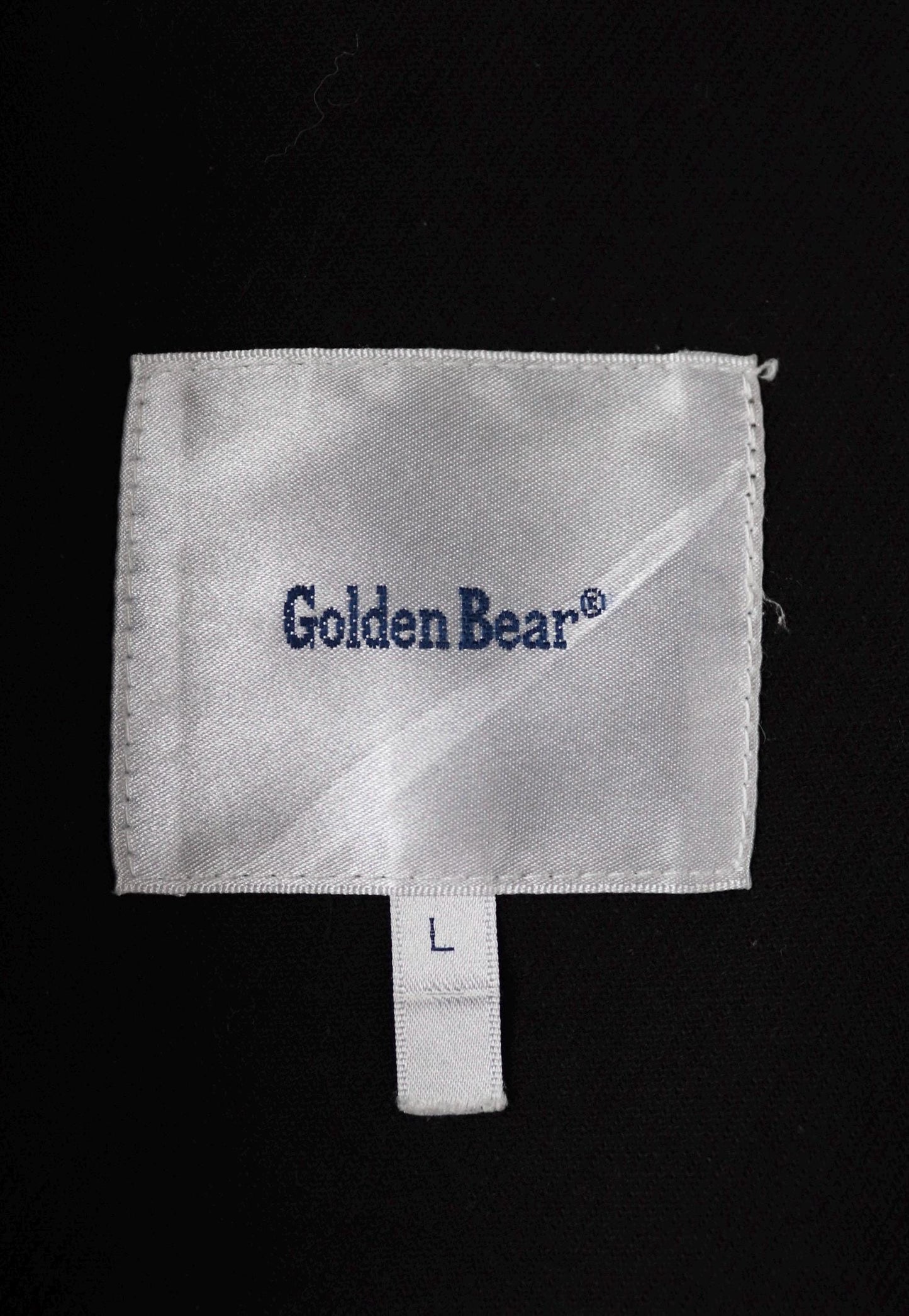 Vintage black cotton workwear jacket - chore coat - Golden Bear - 41" chest