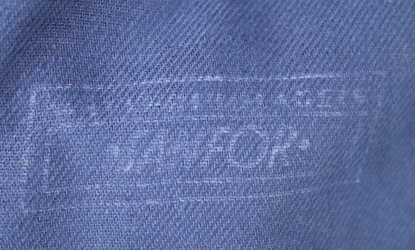 Vintage French workwear jacket - blue chore coat - 46” chest