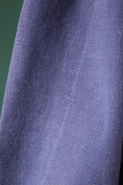 Vintage French workwear jacket - blue chore coat - 53” chest