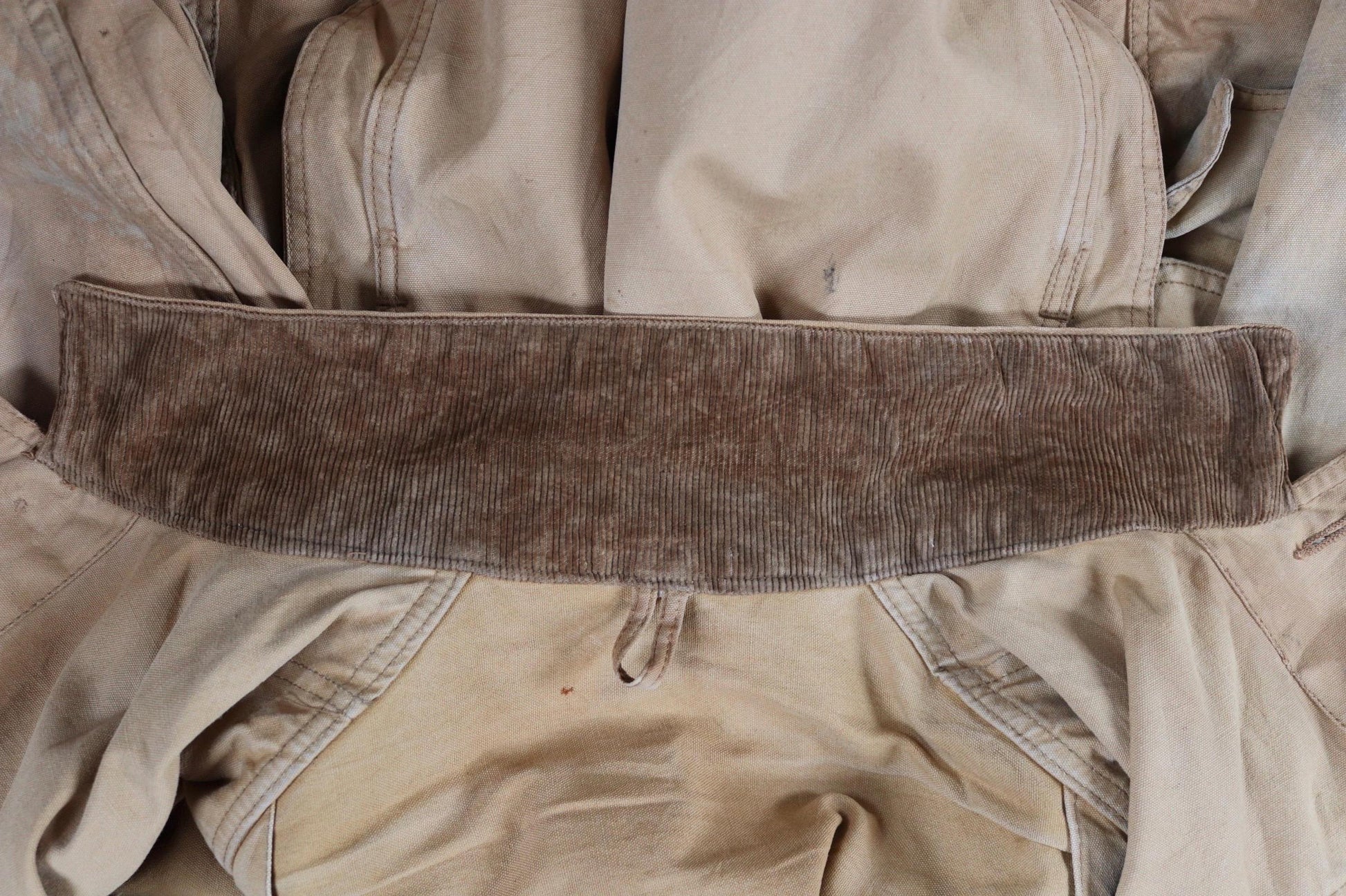 Vintage 1950s canvas hunting jacket - American workwear - chore coat - 48" chest