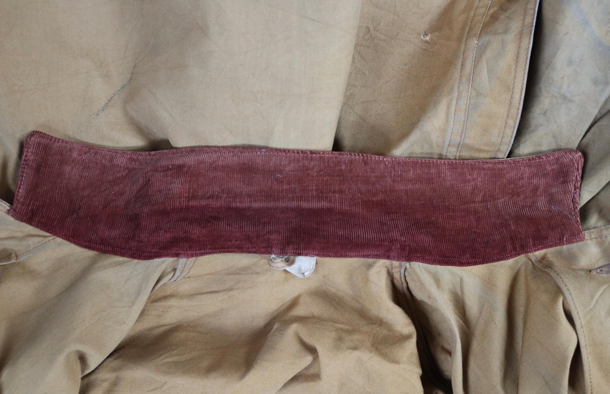 Vintage 1950s canvas hunting jacket - American workwear - chore coat - 50" chest