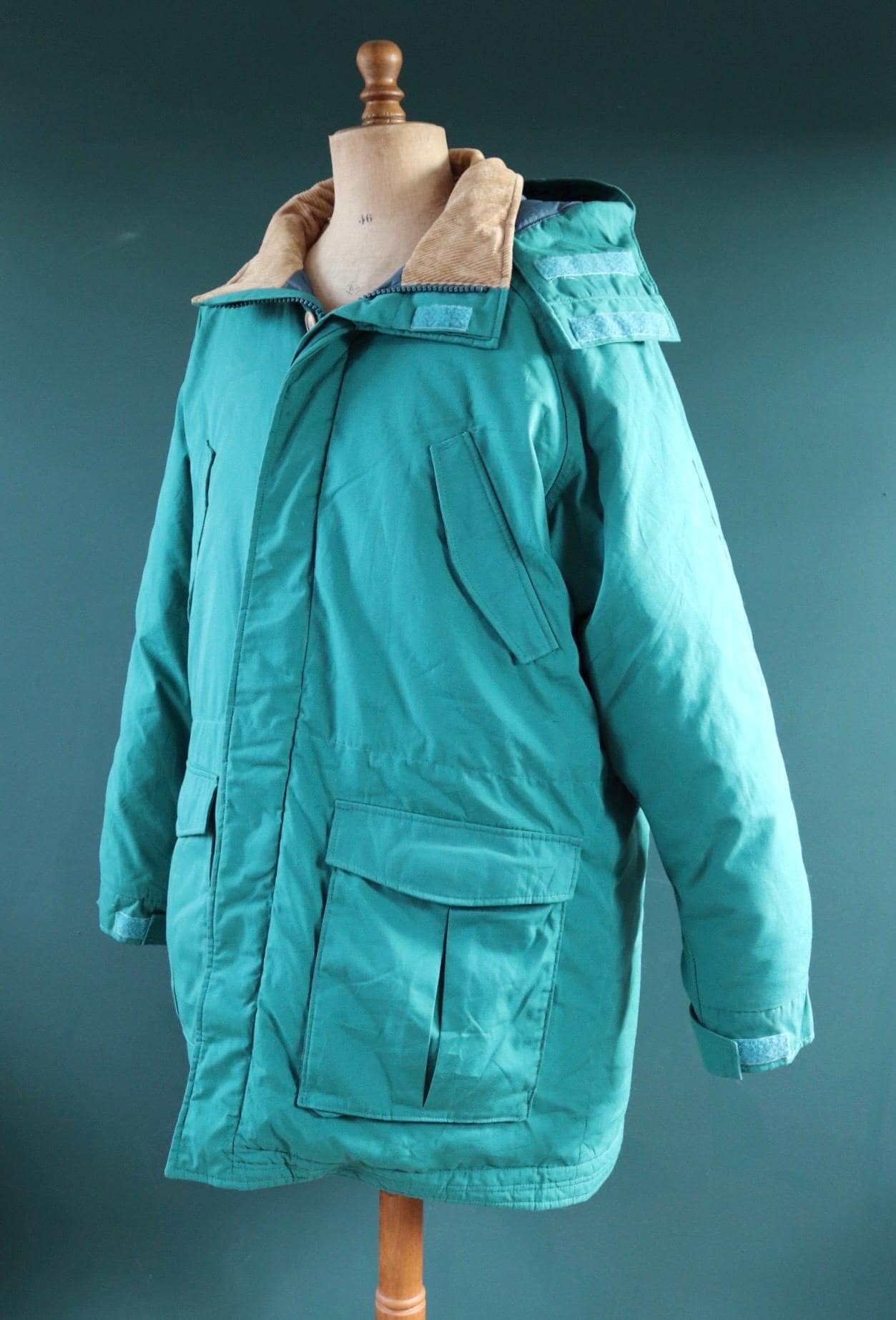 Vintage 1980s LL Bean Newfoundland parka - goose down jacket - Arctic anorak - 56" chest