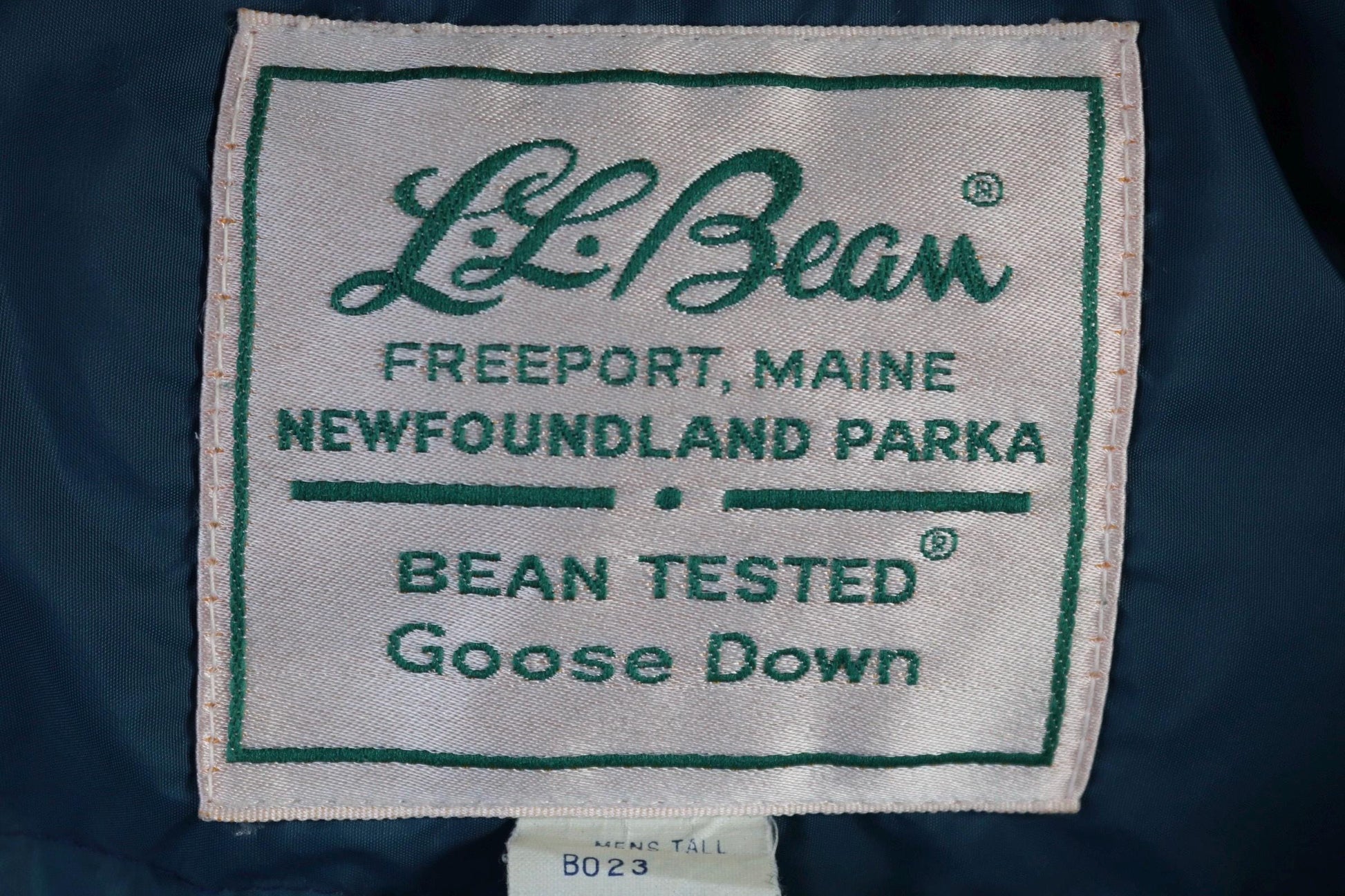 Vintage 1980s LL Bean Newfoundland parka - goose down jacket - Arctic anorak - 56" chest