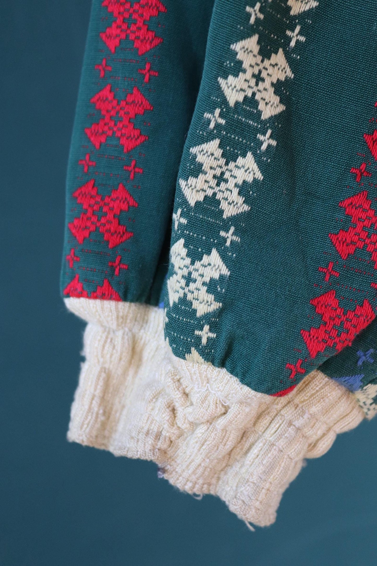 Vintage 1970s crazy print anorak - drizzler jacket - 42” chest - surf windbreaker