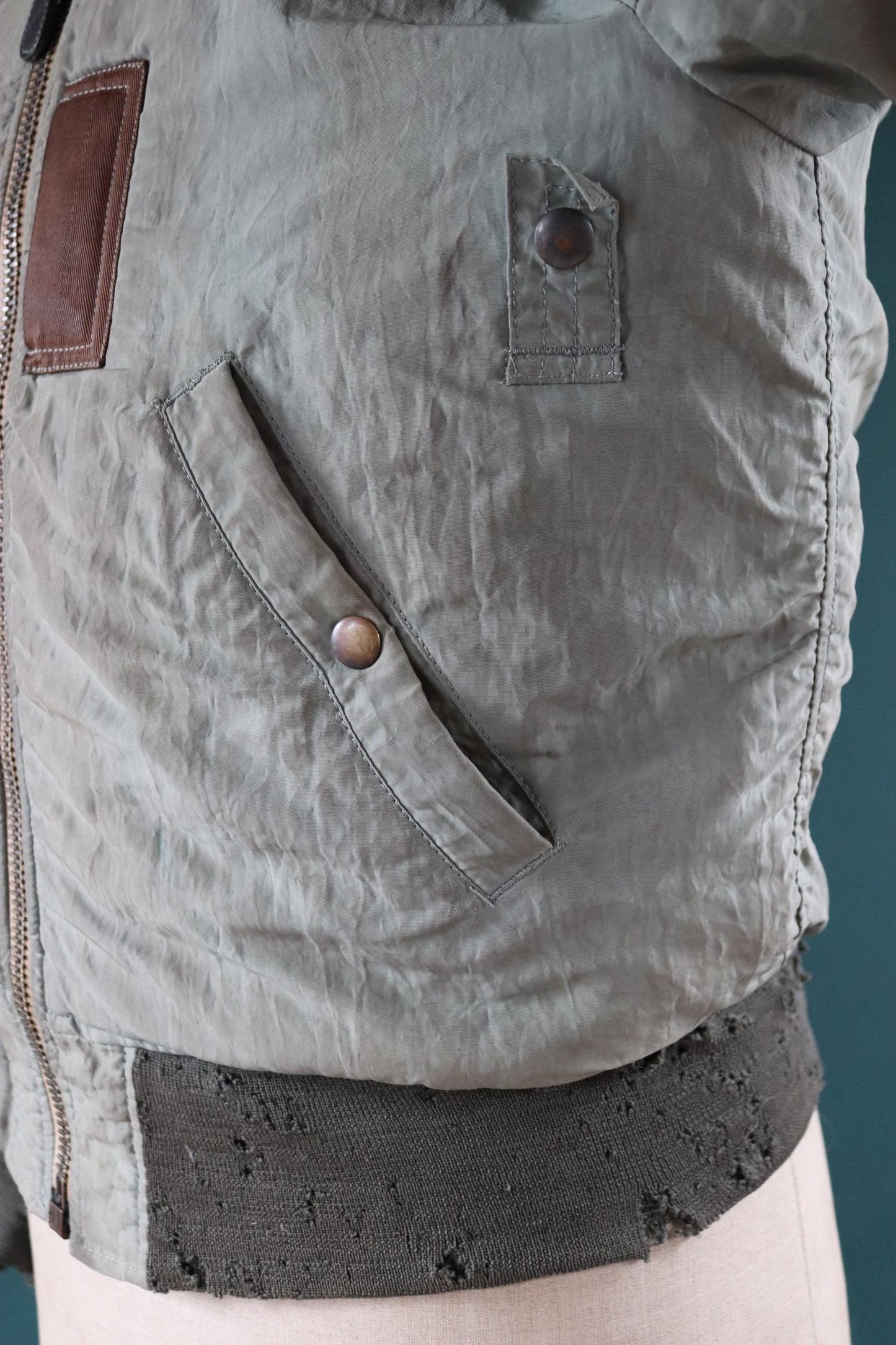 Vintage 1950s USAF MA-1 - Air Force flight jacket - military jacket - MIL-J-8279B - 44" chest