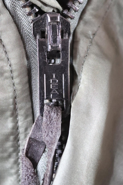 Vintage 1980s USAF N-2B jacket - military parka - extreme cold weather - split hood - 44" chest