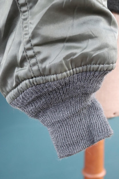 Vintage 1980s USAF N-2B jacket - military parka - extreme cold weather - split hood - 44" chest