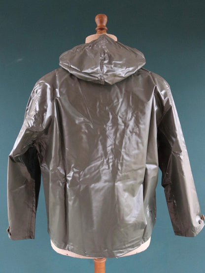 Vintage 1980s Italian Navy smock - deck jacket - foul weather anorak - 48" Chest