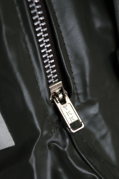 Vintage 1980s Italian Navy waterproofs - deck overalls - foul weather gear - 47" x 28”