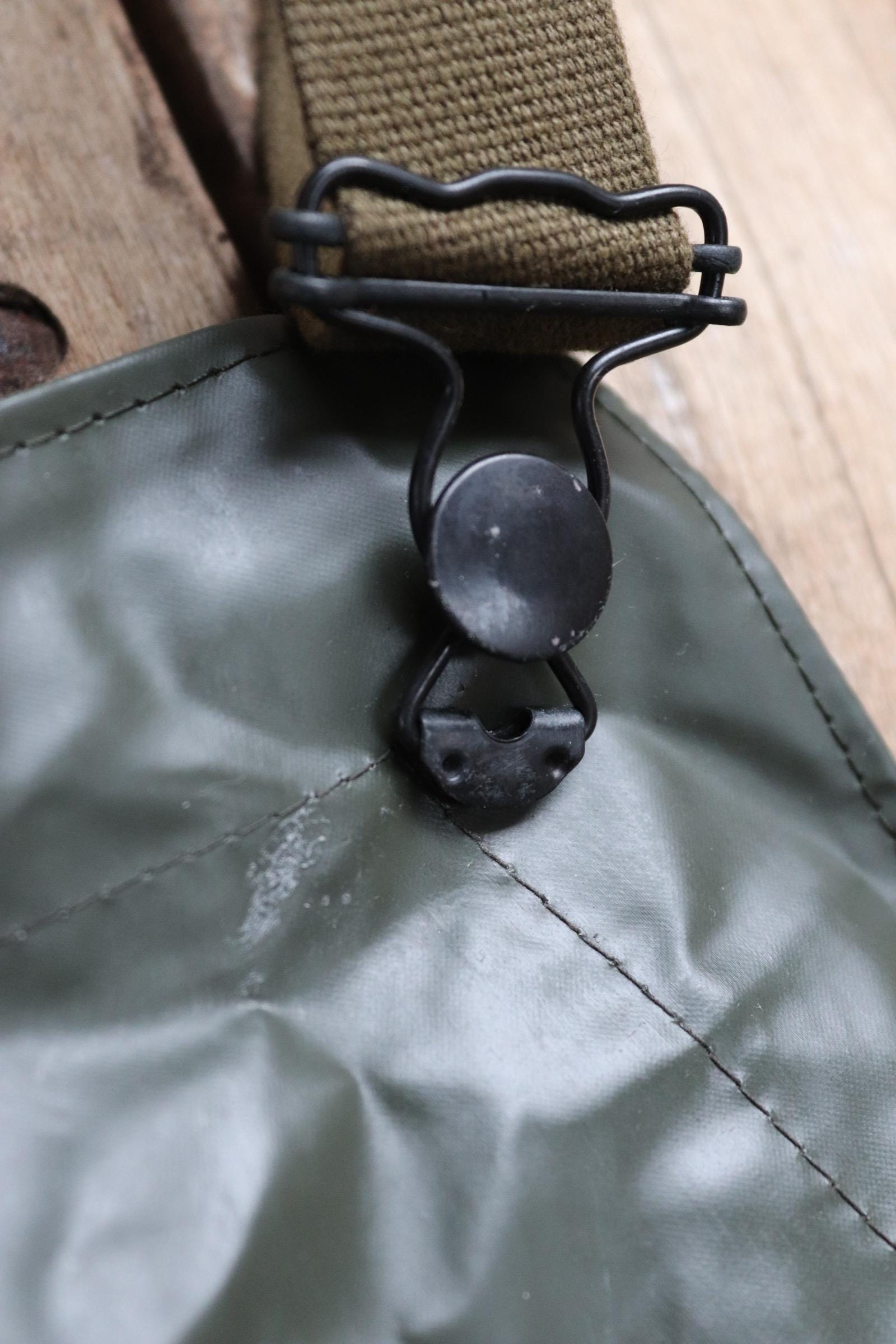 Vintage 1980s Italian Navy waterproofs - deck overalls - foul weather gear - 47" x 29”