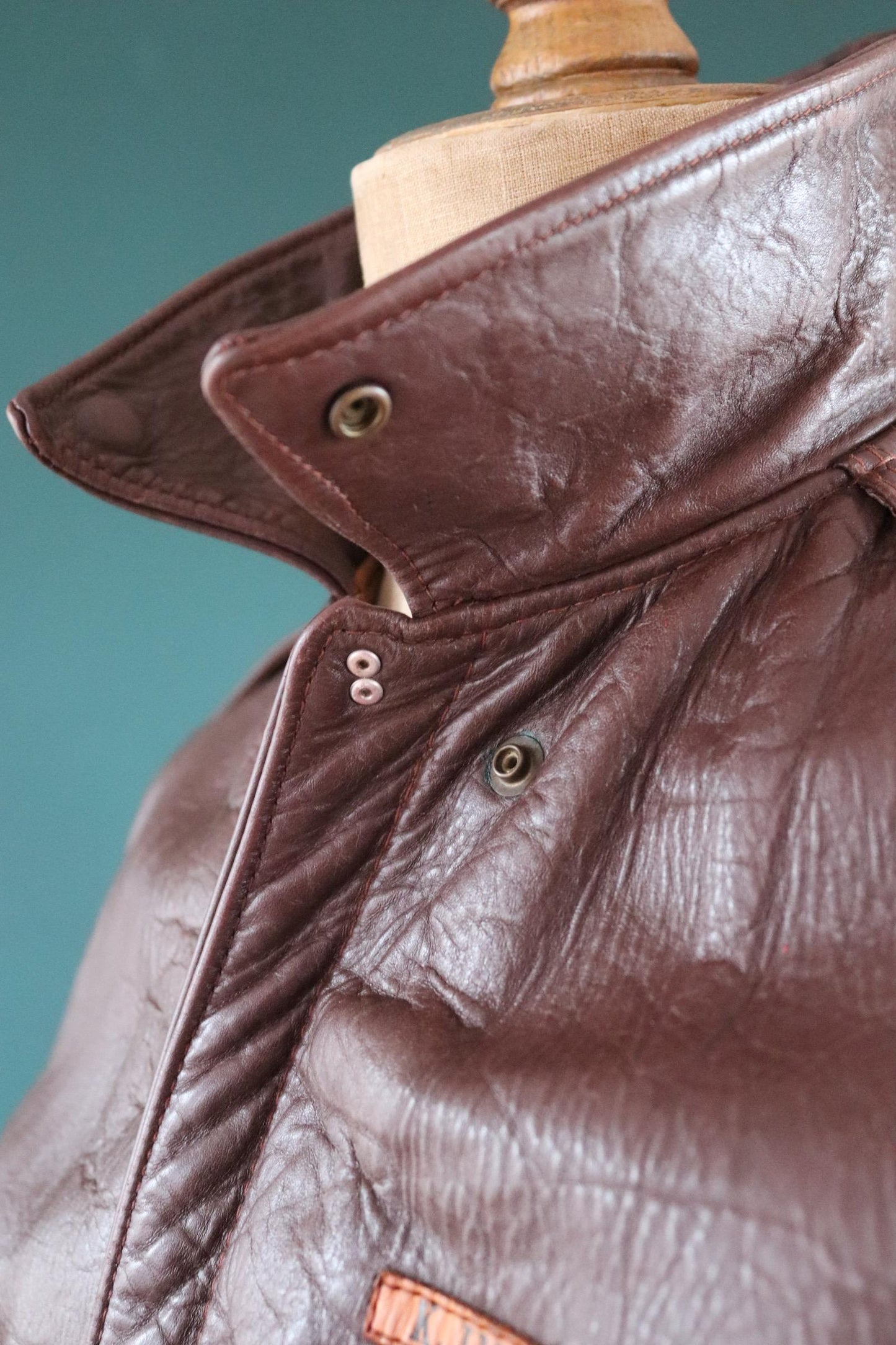 Vintage Eastman Leather A2 flight jacket - WW2 USAAF - 42" chest