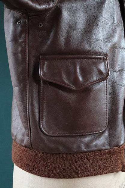 Vintage Eastman Leather A2 flight jacket - WW2 USAAF - 42" chest