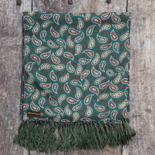 Vintage 1960s tasseled scarf - mod style - Goodwood - wedding attire