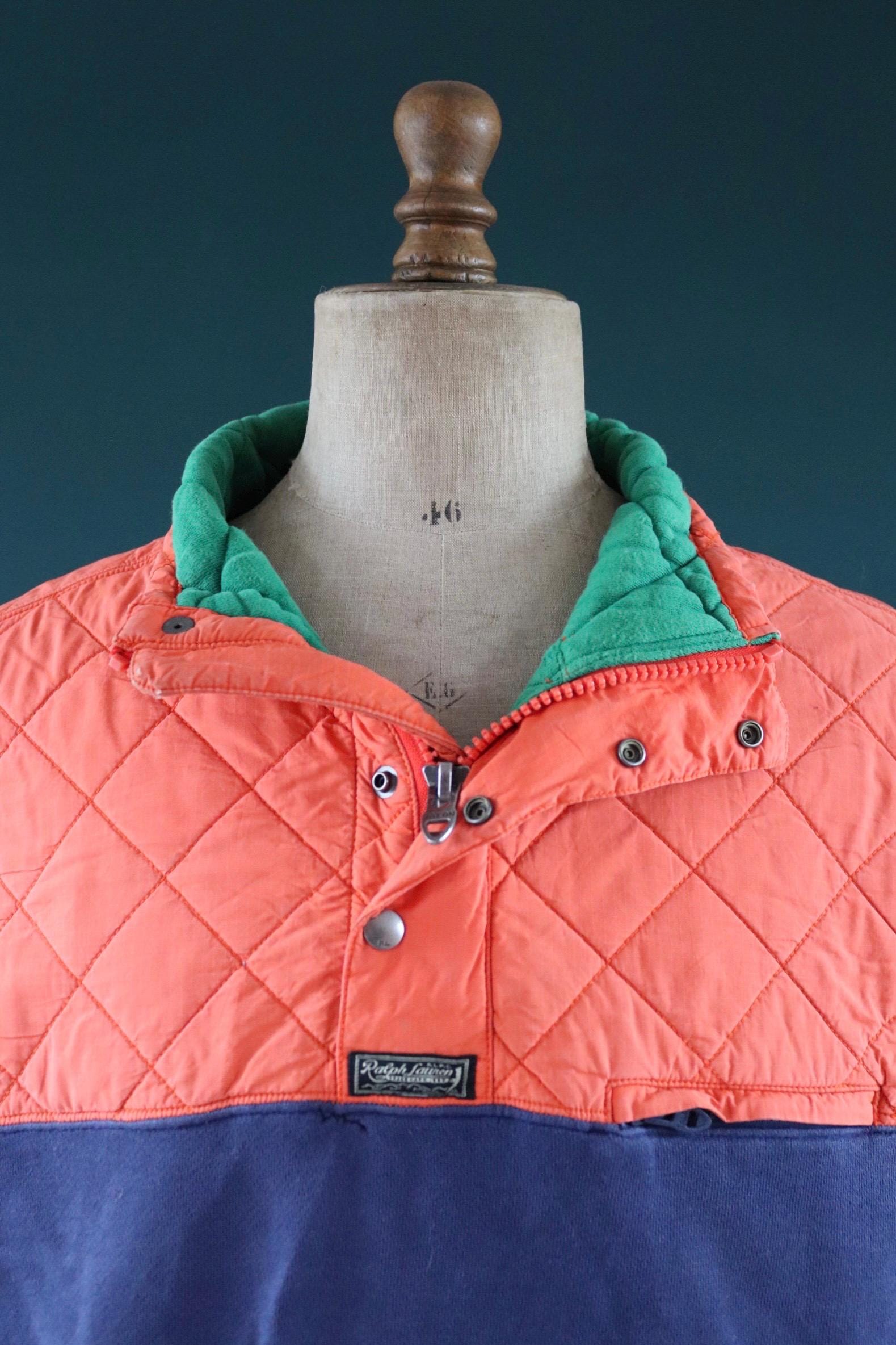 Vintage 1990s Polo Ralph Lauren expedition shirt - gorpcore fashion - mountaineering sweatshirt - 55” chest