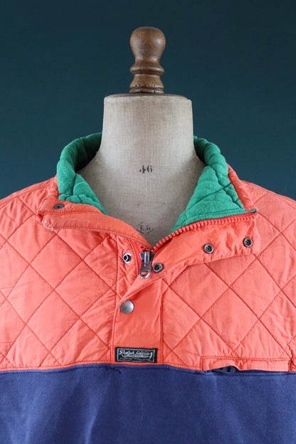 Vintage 1990s Polo Ralph Lauren expedition shirt - gorpcore fashion - mountaineering sweatshirt - 55” chest