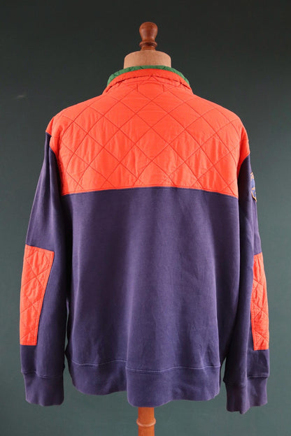 Vintage 1990s Polo Ralph Lauren expedition shirt - gorpcore fashion - mountaineering sweatshirt - 55” chest