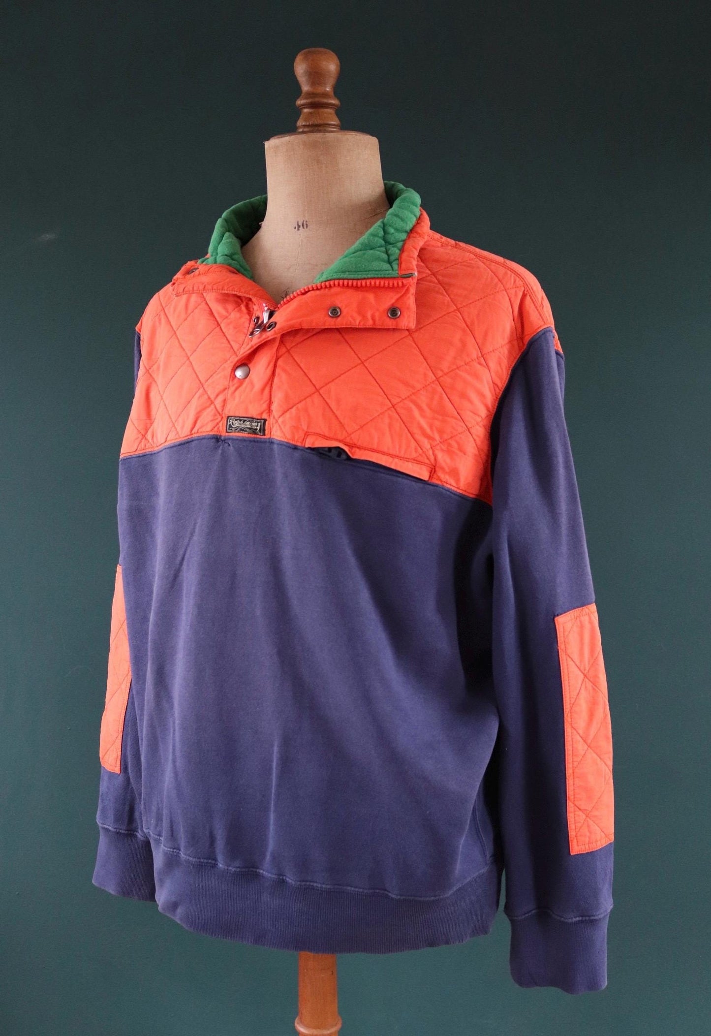 Vintage 1990s Polo Ralph Lauren expedition shirt - gorpcore fashion - mountaineering sweatshirt - 55” chest