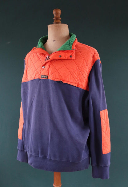 Vintage 1990s Polo Ralph Lauren expedition shirt - gorpcore fashion - mountaineering sweatshirt - 55” chest