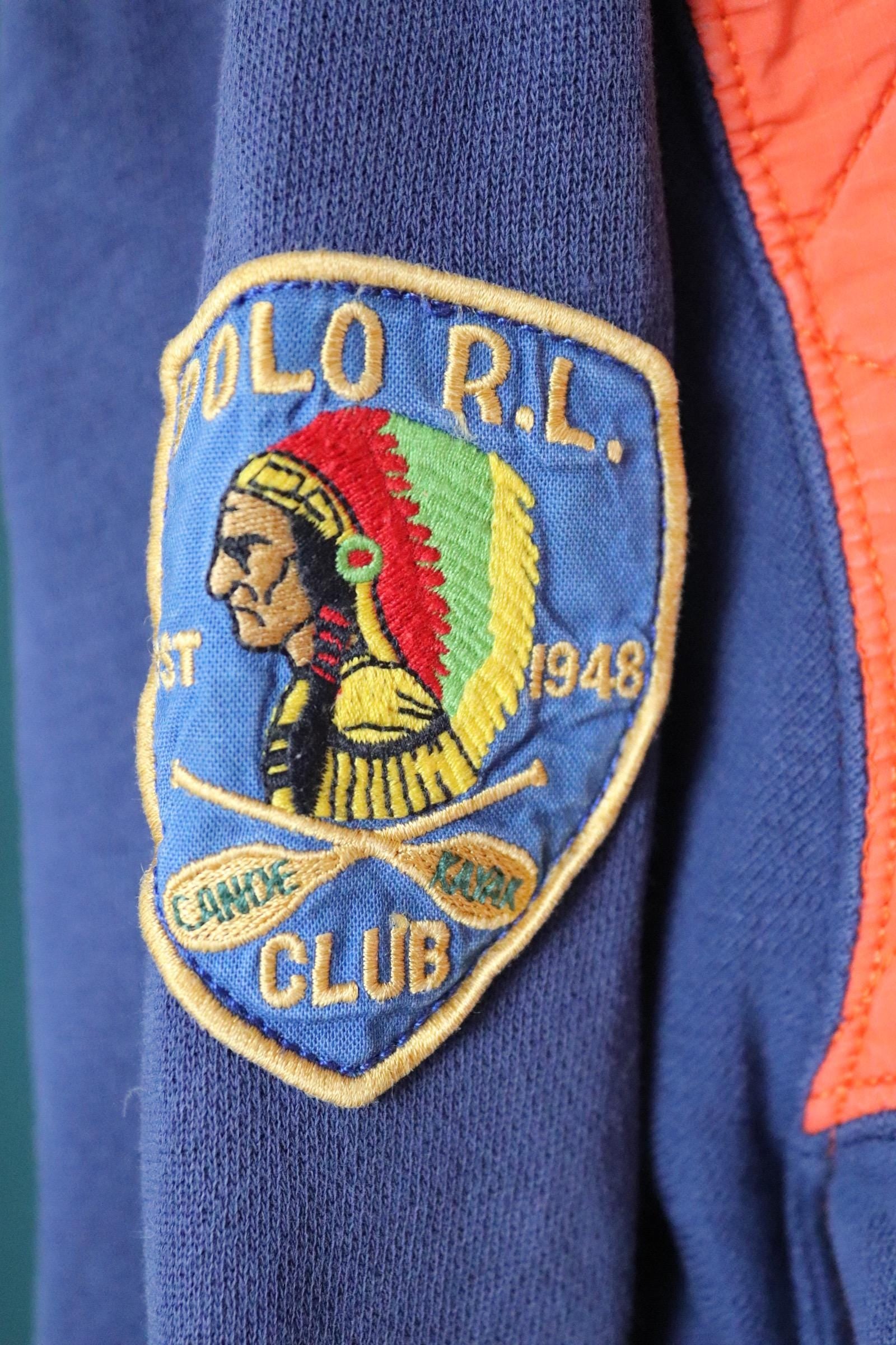 Vintage 1990s Polo Ralph Lauren expedition shirt - gorpcore fashion - mountaineering sweatshirt - 55” chest