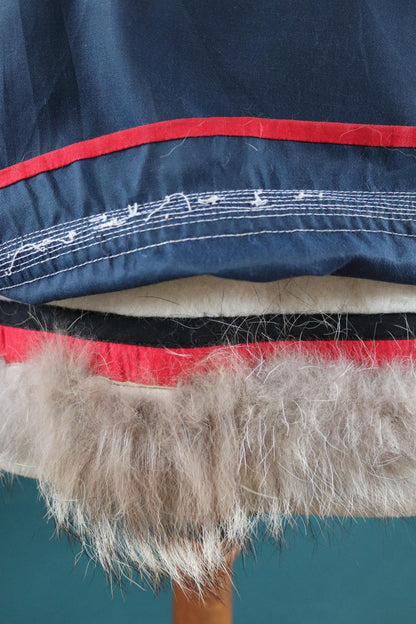 Vintage Indigenous Arctic style anorak - traditional parka - 40" chest