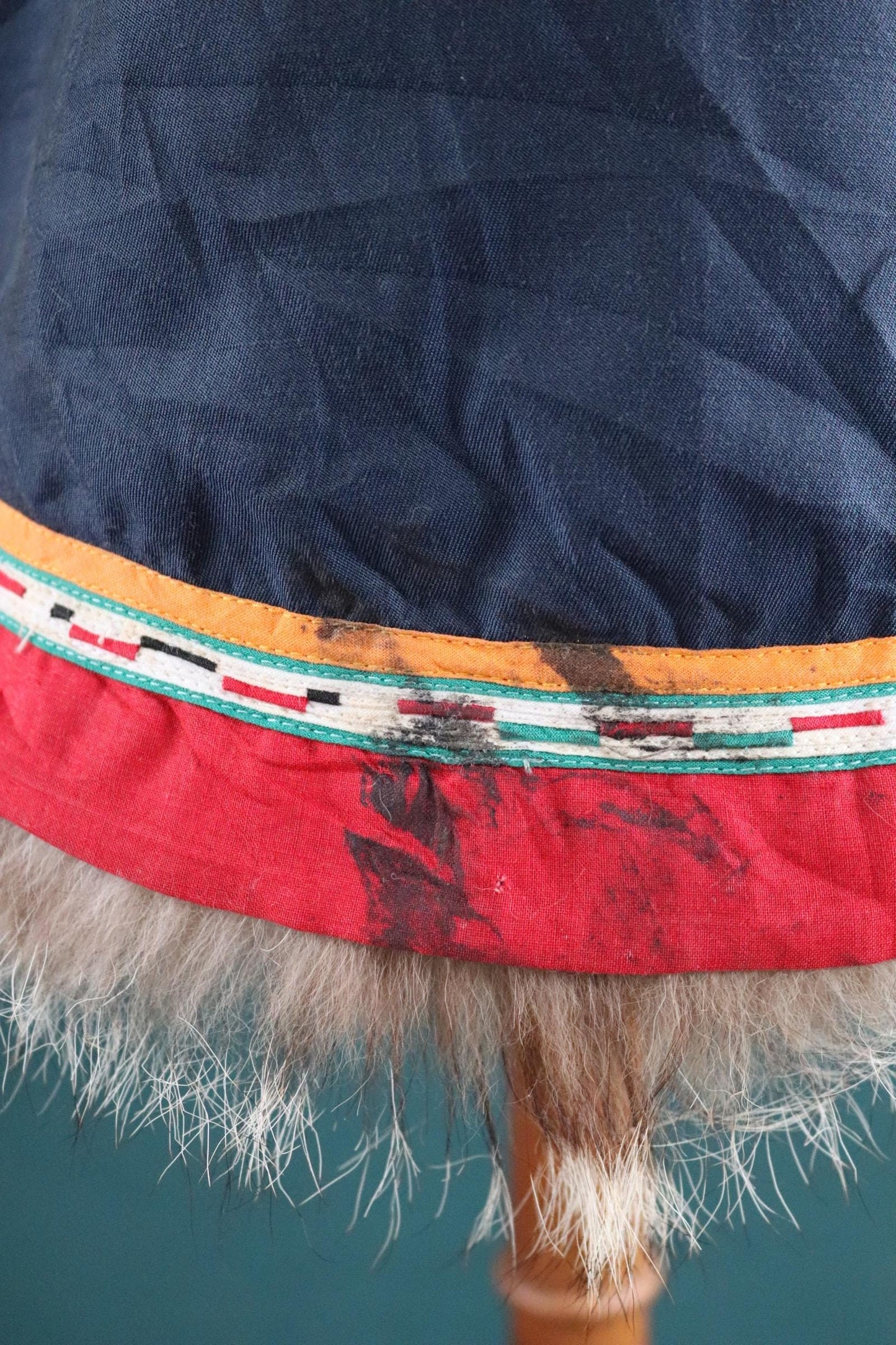 Vintage Indigenous Arctic style anorak - traditional parka - 40" chest