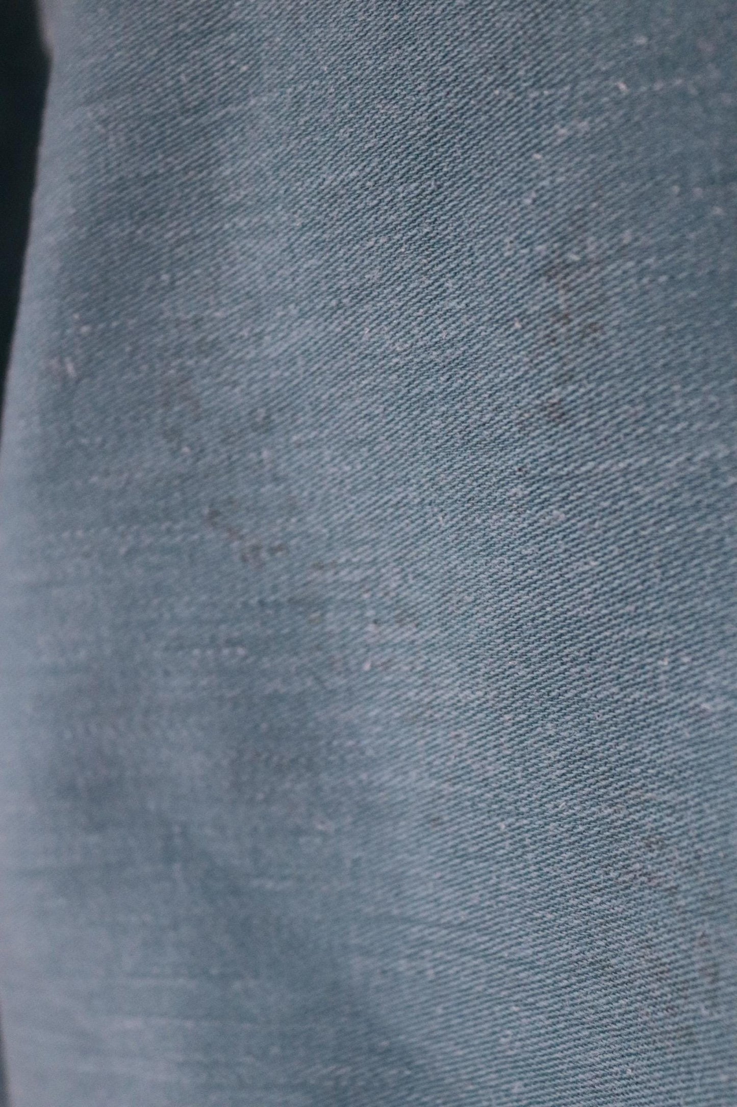 Vintage 1970s teal green moleskin workwear jacket - chore coat - 46" chest