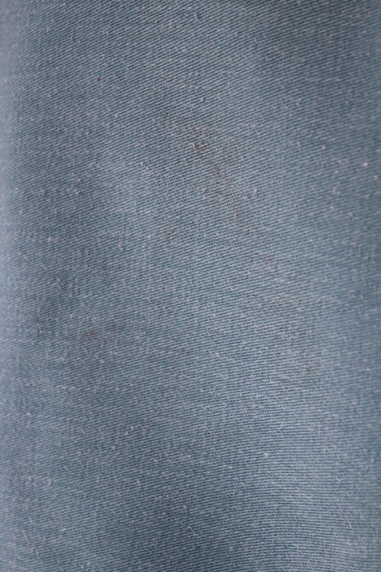 Vintage 1970s teal green moleskin workwear jacket - chore coat - 46" chest