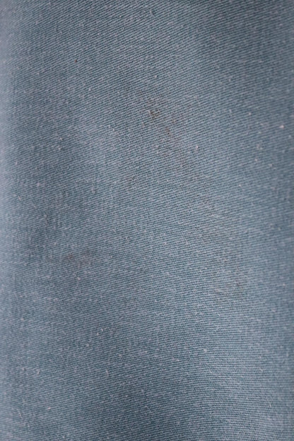 Vintage 1970s teal green moleskin workwear jacket - chore coat - 46" chest