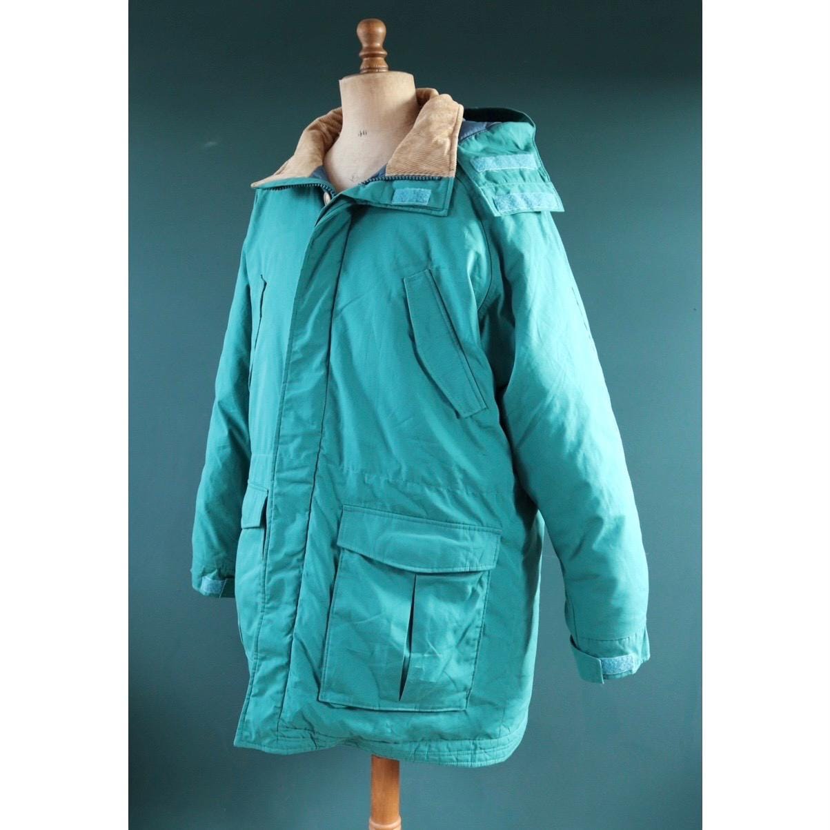 Vintage 1980s LL Bean Newfoundland parka - goose down jacket - Arctic anorak - 56" chest